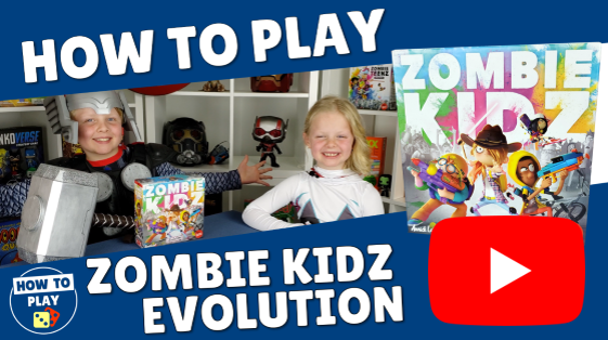 Zombie Kidz Evolution | Cooperative Game for Kids and Families | Ages 7+ |  2 to 4 Players | 15 Minutes